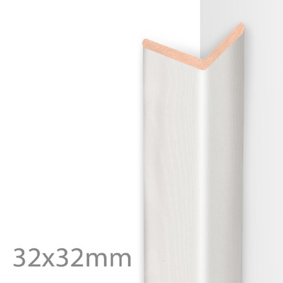 M.Angle Brillant Blanc - (2600x32x32)