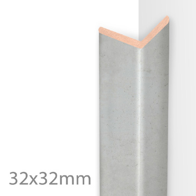M. Angle Beton clair - (2600x32x32)