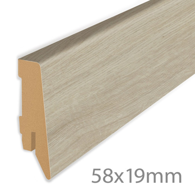 Plinthe Profil Wellness Oak - (2400x19x58mm)
